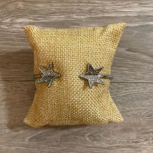 Silver Faux Diamond Bracelet NWOT